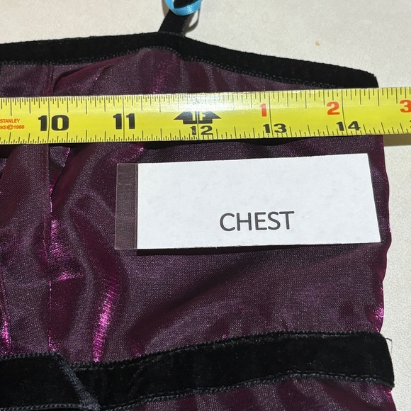 NWT VTG Zum Zum Niki Livas Juniors Y2K 90s Evening Gown Sz 1 Babydoll Prom Party - Picture 14 of 15